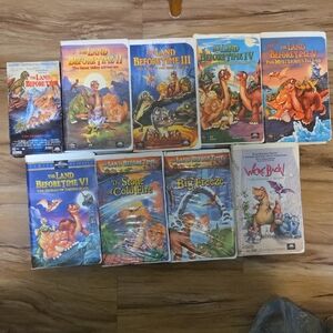 The Land Before Time VHS Collection